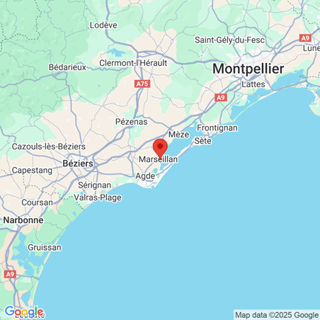 Carte bureau Propriétés Marseillan