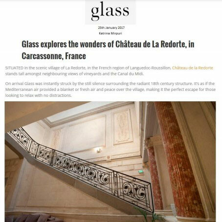 Glass&#x20;explores&#x20;the&#x20;wonders&#x20;of&#x20;Ch&#xE2;teau&#x20;de&#x20;La&#x20;Redorte,&#x20;in&#x20;Carcassonne