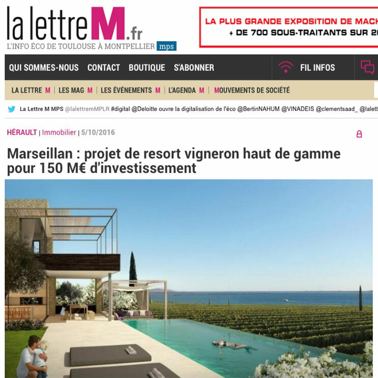 Marseillan&#x3A;&#x20;Projet&#x20;de&#x20;Resort&#x20;Vigneron&#x20;Haut&#x20;de&#x20;Gamme&#x20;pour&#x20;150&#x20;M&#x20AC;&#x20;d&#x27;Investissement