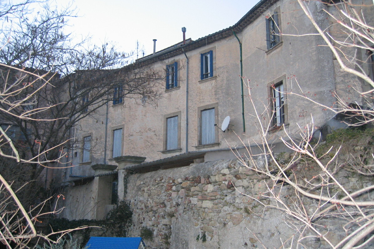 Façade à l'arrière