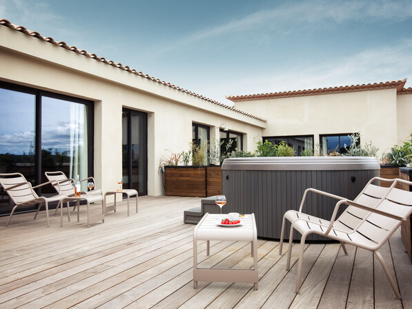 Rooftop Jacuzzi