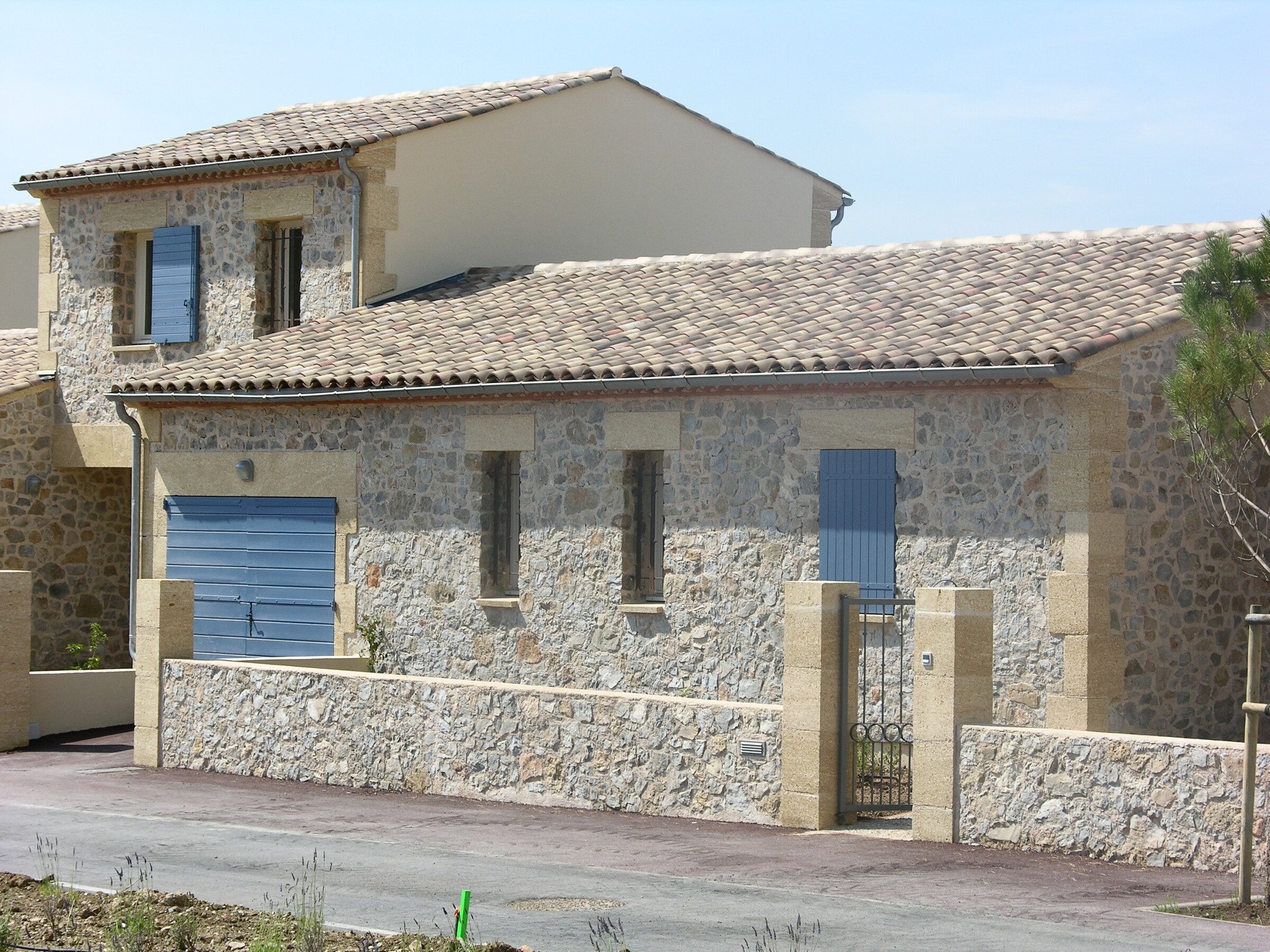 Façade traditionnelle
