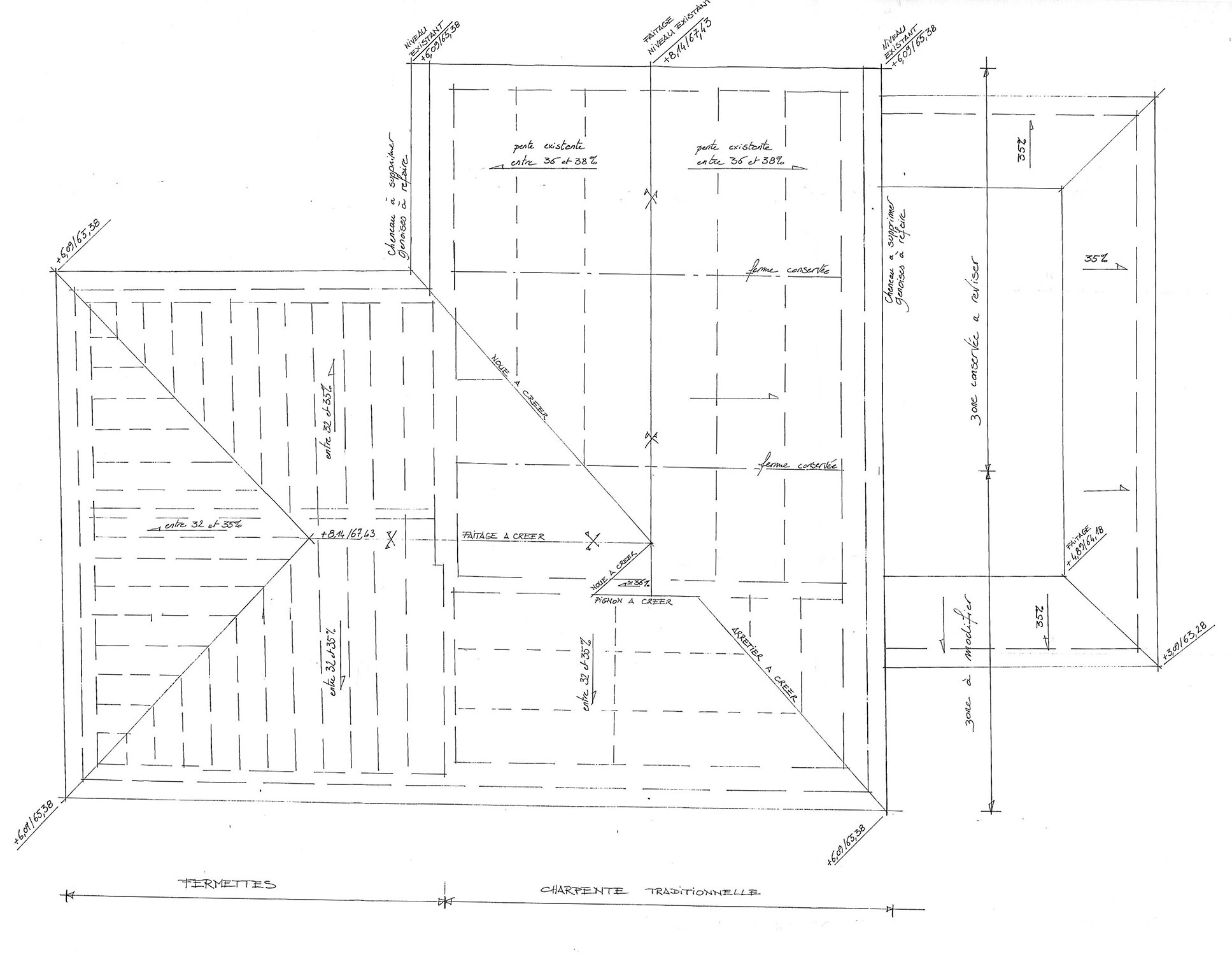 Plan de l'architecte