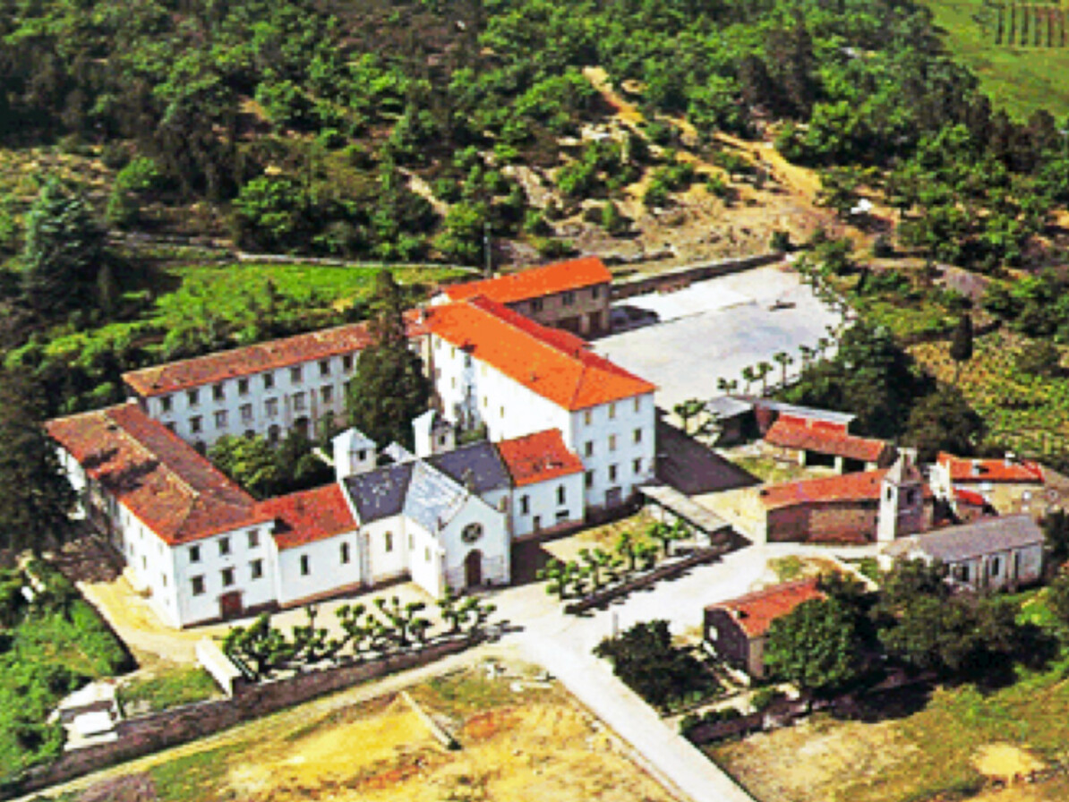 Monastère vue aérienne